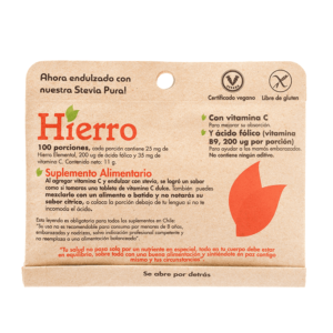 Hierro (100 porciones) Dulzura natural