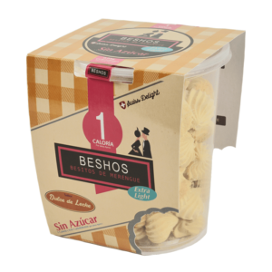 Merenguitos dulce de leche sin azúcar (45g) Beshos