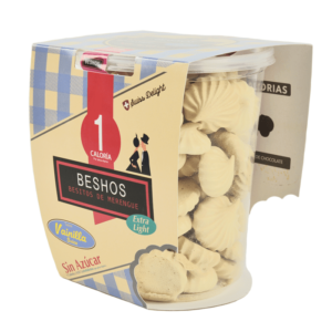 Merenguitos vainilla sin azúcar (45g) Beshos