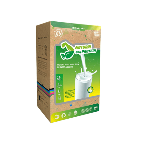 Proteína de Soya Natural (1Kg) Iron Plant