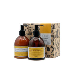 Pack Shampoo y acondicionador manzanilla quillay (300mlx2) Apícola del Alba