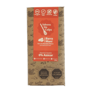 Chocolate Maní (80g) Sabores Sin Culpa