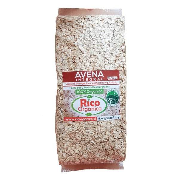 Avena Integral Orgánica (1Kg) Rico Orgánico