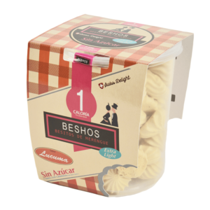 Merenguitos lúcuma sin azúcar (45g) Beshos