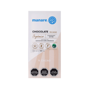 Barra de Chocolate 70% cacao (100g) Manare