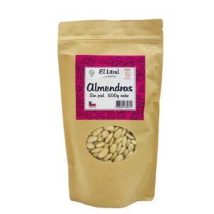 Almendras sin piel y sin gluten (500g) El Litral