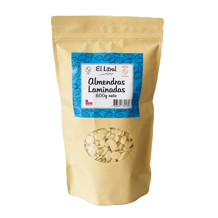 Almendras laminadas sin gluten (500g) El litral