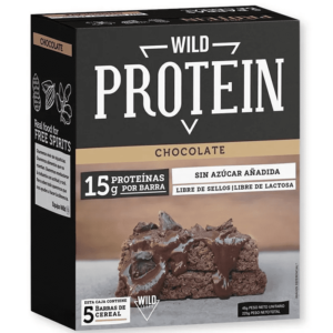 Barra de proteína Chocolate (5x45g) Wild Foods