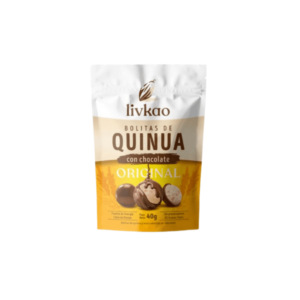 Bolitas de Quinua, Maíz y Chocolate (40g) Livkao