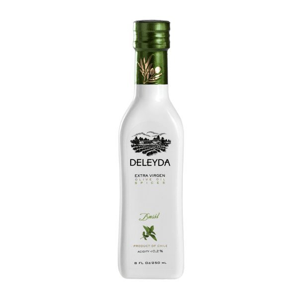 Aceite de oliva con albahaca (250ml) Deleyda