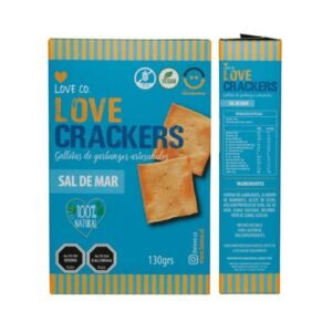 Crackers sal de mar (130g) Love Co
