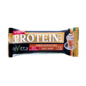 Barra de proteína Mokaccino (45g) Revitta