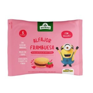 Alfajor de frambuesa (40g) Nutrisa