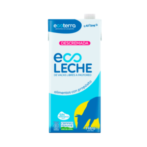 Leche descremada de vacas libre pastoreo (1L) Ecoterra