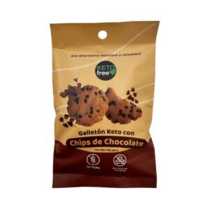 Galletón keto con chips de chocolate (58g) Ketofree