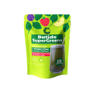 Batido supergreens (180g) Cáscara Foods