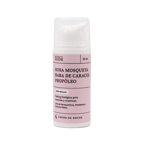 Crema Rosa Mosqueta Baba de Caracol Propóleo (35ml) Apícola del Alba