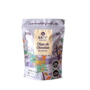 Chips de Chocolate 60% Sin Azúcar (250g) KAKAO