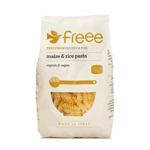 Fusilli de Maíz y Arroz Sin Gluten (500g) Freee