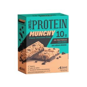 Caja Munchy Bar Chocolate Chips (4u) Wild Foods