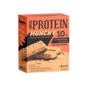 Caja Munchy Bar Chocolate Maní (4u) Wild Foods