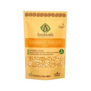 Garbanzo Partido Sin Piel (500g) Ambrosía