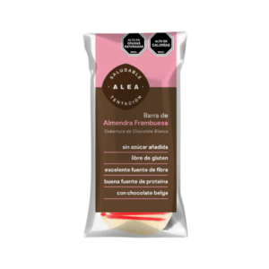 Barra Chocolate Blanco Frambuesa (60g) Alea