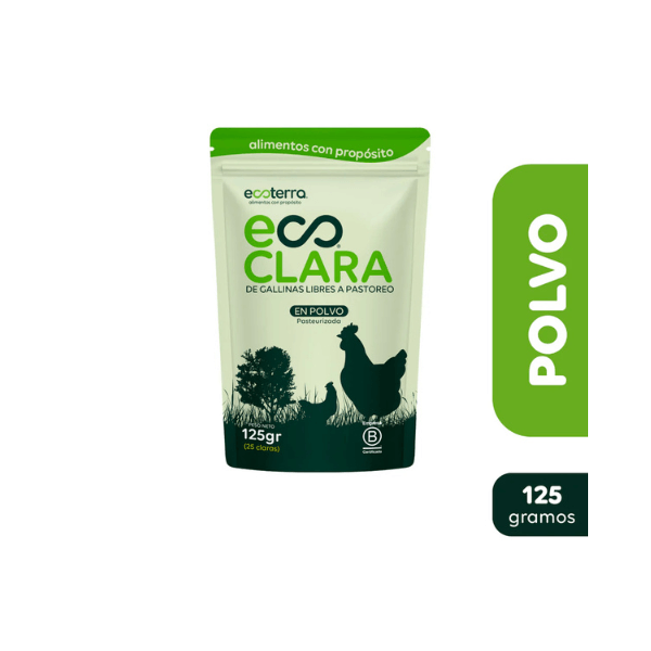 Clara de Huevo en Polvo (125g) Ecoterra