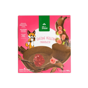 Queque relleno Frambuesa (4u) Nutrisa