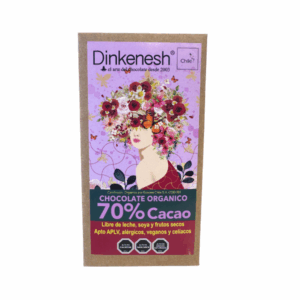Barra de Chocolate 70% (100g) Dinkenesh