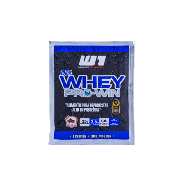 Sachet Proteína WHEY PRO WIN Capuccino (33g) Winkler Nutrition