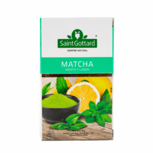 Matcha, Menta y Limón (20b) Saint Gottard