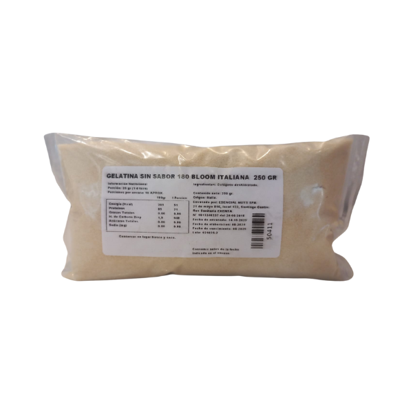 Gelatina Sin Sabor (250g)