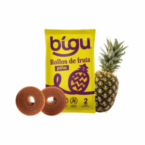 Rollo de Fruta Piña (1u) Bigu